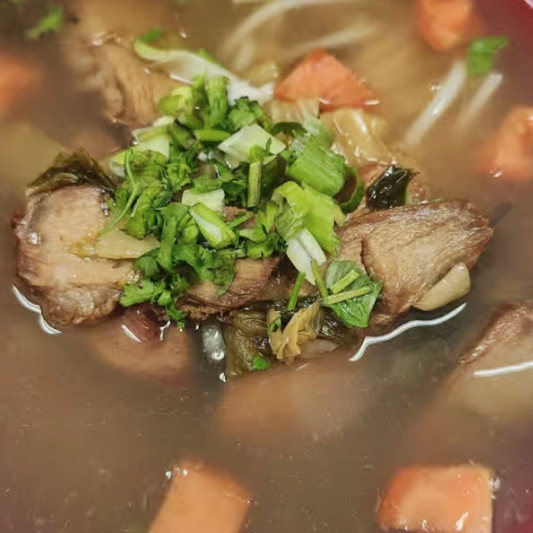4. BBQ Pork and Vermicelli in Soup / 桂林叉烧汤米粉