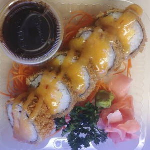 #51. Volcano Fried Futomaki (5 pcs)