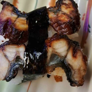 #12. Eel Sushi (Unagi) (2 pcs)