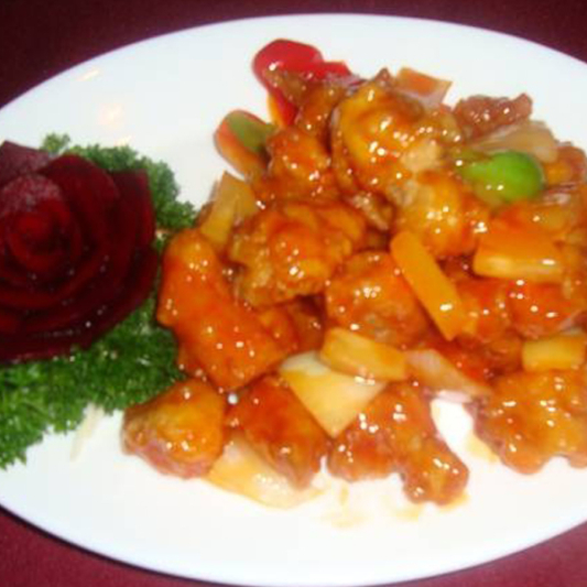 54. Pineapple Chicken