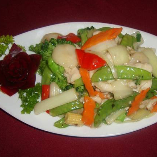 56. Chicken Saut&eacute;ed with Vegetables