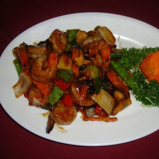 27. Black Bean Sauce Shrimp