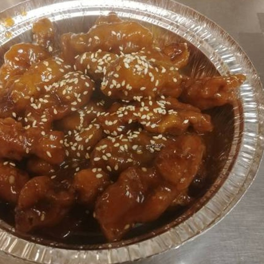 48. Crispy Beef with Sesame Seeds