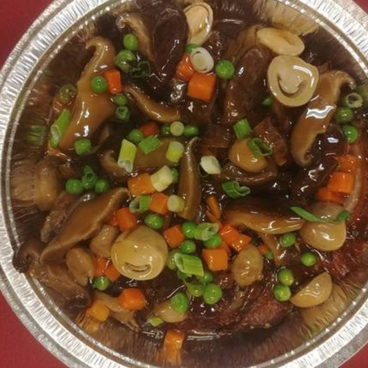 67. 1/2 Duck with Double Mushrooms