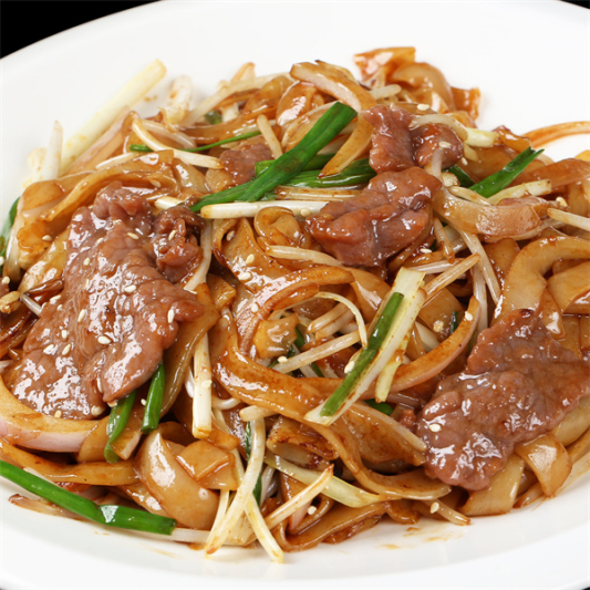 Dry-Fried Beef Ho Fun 干炒牛河