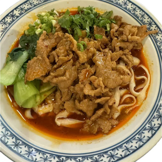 Pickled Pepper Beef Noodles (Daily Special) 泡椒牛肉面（无法不辣）