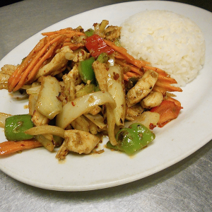 65. Lemongrass Chicken with Mixed Vegetables