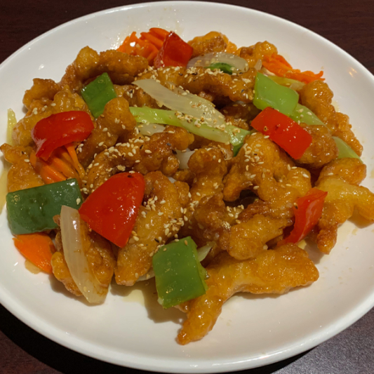 106. Crispy Honey Glazed Chicken