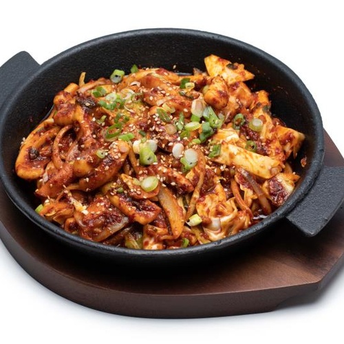 09. Stir-Fried Spicy Squid
