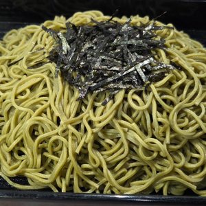 Green Tea Memil-Guksu 녹차 메밀국수