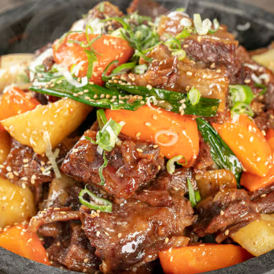 Soy Sauce Galbi-Jjim 간장 갈비찜