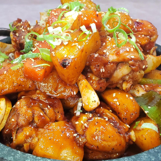 Spicy Jjimdak 찜닭