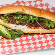 B2. Grilled Lemongrass Pork Banh Mi - Heo Nướng Sả