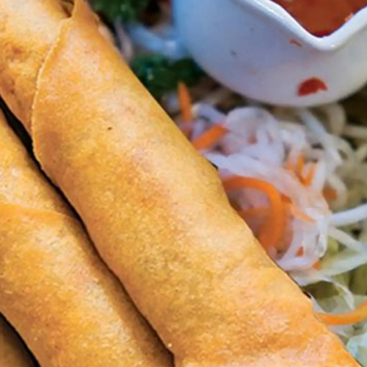 V7. Meat Spring Rolls Vermicelli - B&uacute;n Chả Gi&ograve;