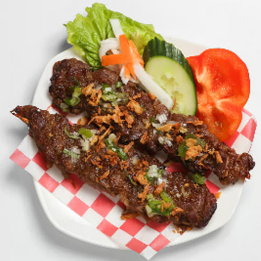 A4. Grilled Pork Skewers (2 pcs) - Thịt Nướng