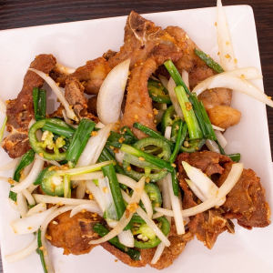 S7. Spicy Salt & Pepper Pork Chop