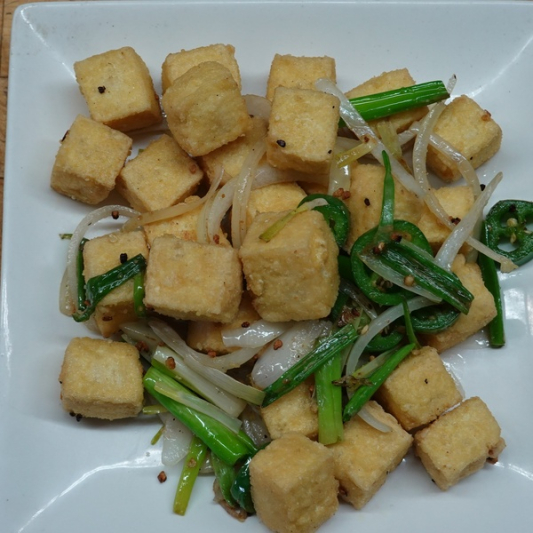 120. Salt & Pepper Tofu