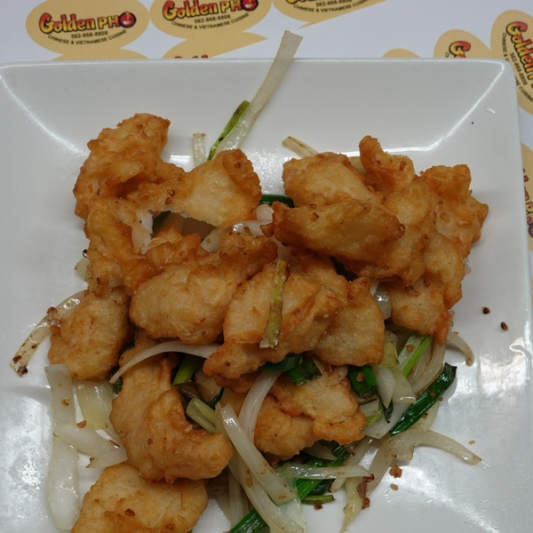 42. Spicy Salt & Pepper Fish Fillet