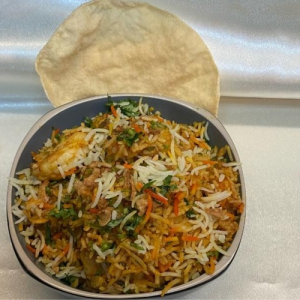 Shrimp Biryani