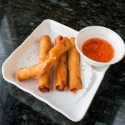 1. Spring Rolls (4 pcs)