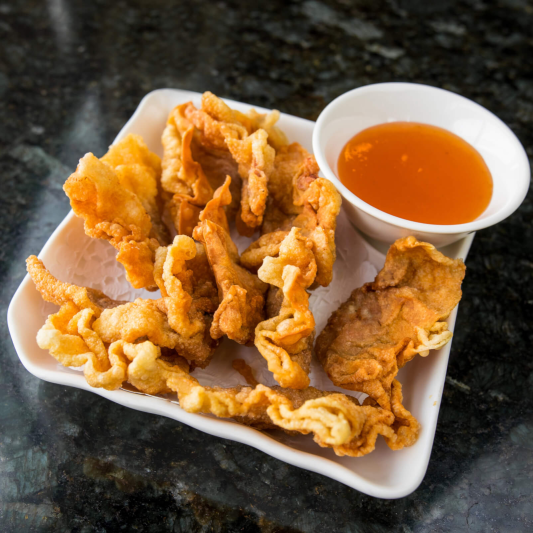 4. Deep-Fried Wontons (10 pcs)
