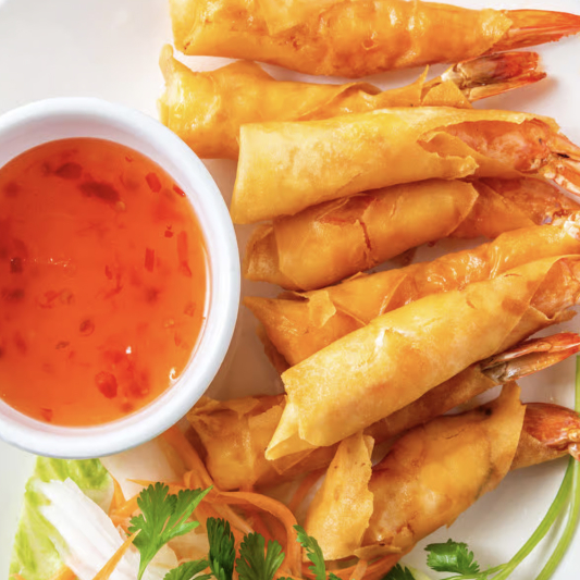 Shrimp Rolls (8 pcs)