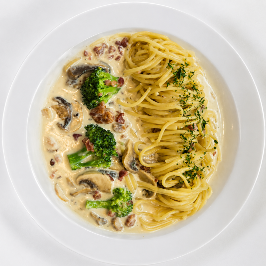 20. Cream Pasta