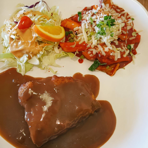 B11. Cheese Tuk Bok Gi & Don Katsu (치즈포차 돈까스)