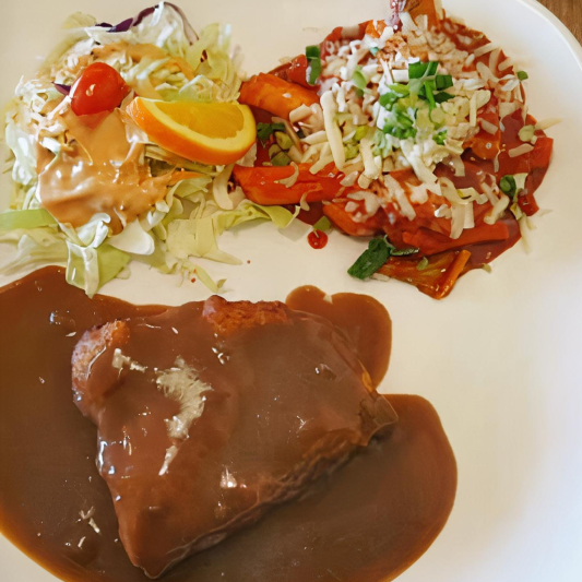 B11. Cheese Tuk Bok Gi & Don Katsu (치즈포차 돈까스)