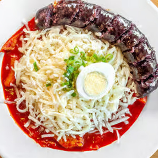 T4. Cheese Tuk Bok Gi & Sun Dae (치즈 포순이)