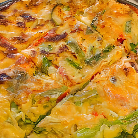 A5. Korean Seafood Pancake (해물파전)