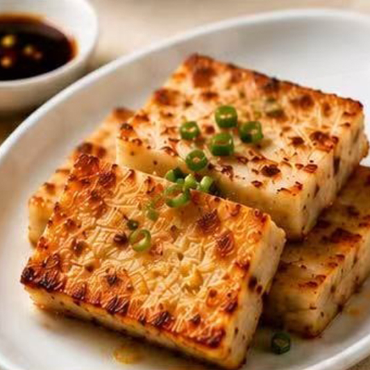 Pan-Fried Radish Cake 香煎罗卜糕