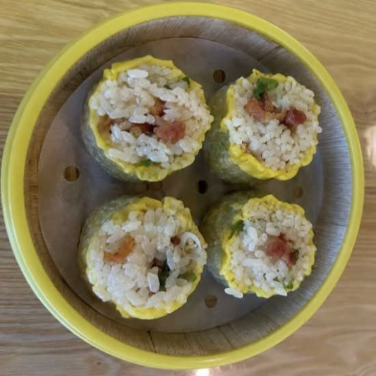 3. Sticky Rice Siu Mai (4 pcs) 糯米烧卖