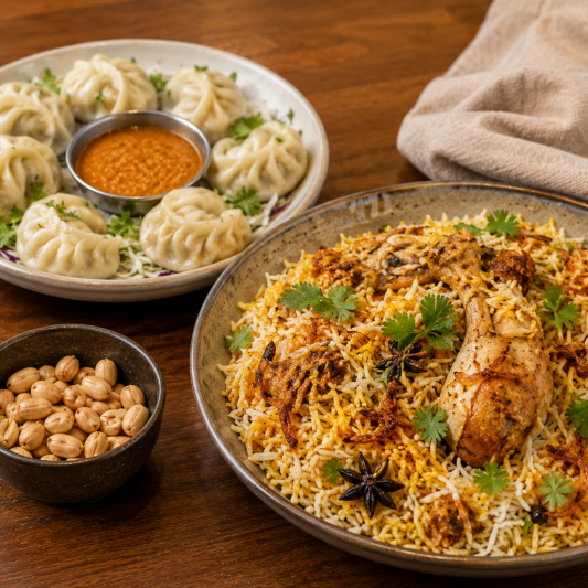 Momo & Biryani Combo