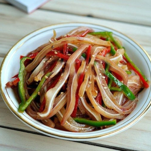 Shredded Pork Ear in Chilli Oil