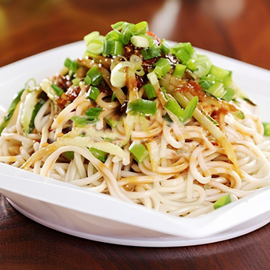 Spicy Cold Noodles and Duck Soup