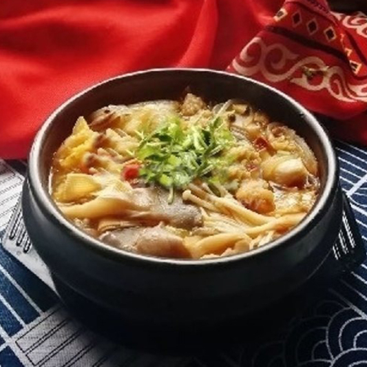 Fried Pork Casserole