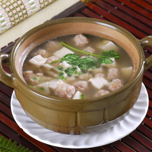 Chinese-Style Casserole Meatballs