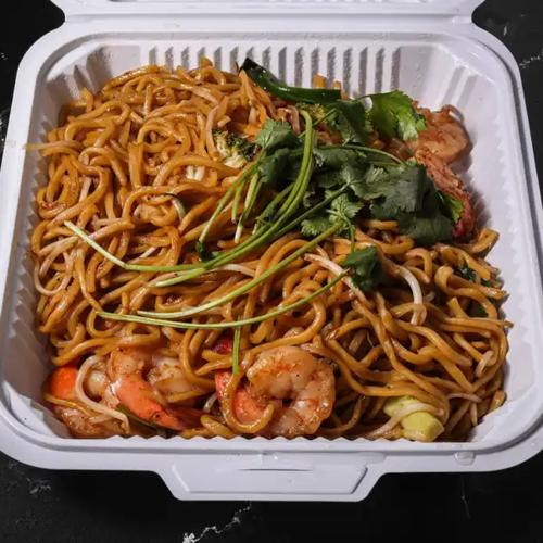 Chow Mein with Shrimp
