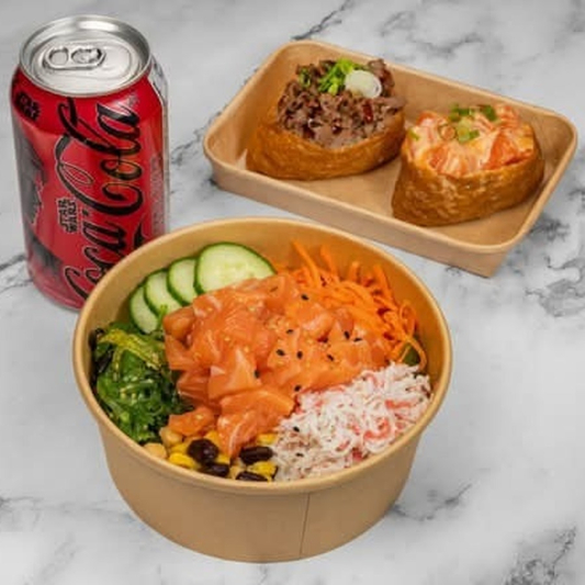 Salmon Power Bowl Combo