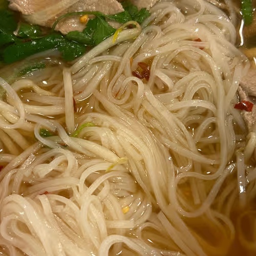 01. Sliced of Raw Beef Pho