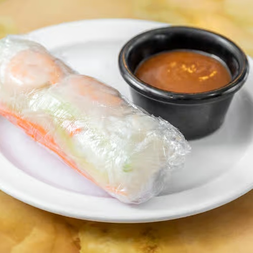 A5. Spring Roll (1 pc) & Gyoza (6 pcs)