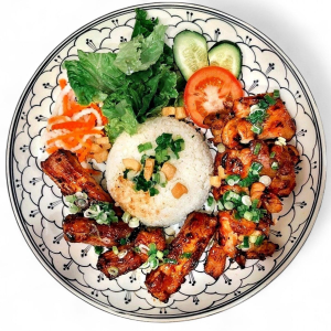 Grilled Spare Ribs, Grilled Chicken / Sườn Cọng, G&agrave; Nướng