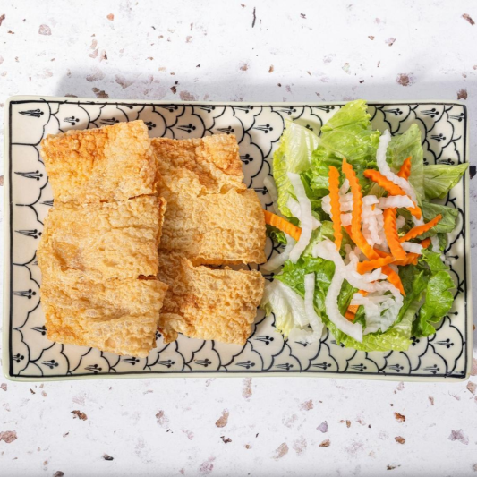 Bean Curd Wrapped Shrimp