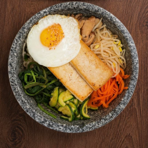 Tofu Dolsot Bibimbap