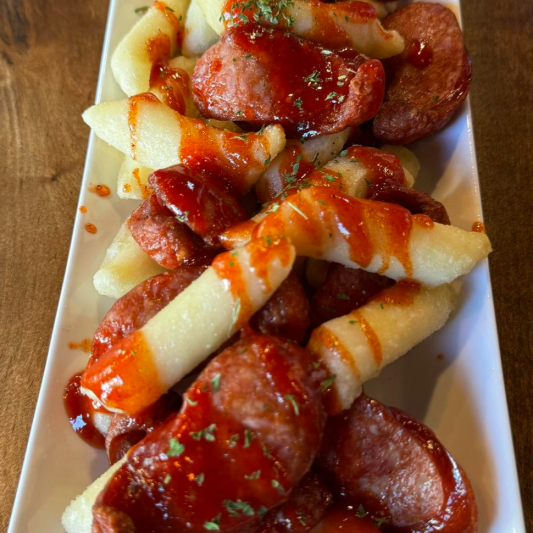 Sausage & Rice Cake Skewer / Sotteok Sotteok