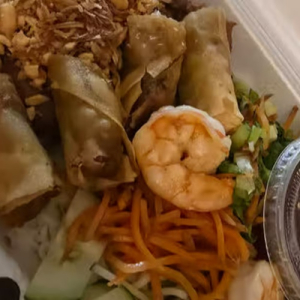32. Grilled Pork Special Vermicelli Noodles / B&uacute;n Thịt Nướng Đặc Biệt
