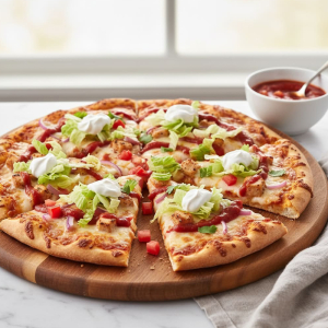 Chicken Taco Pizza