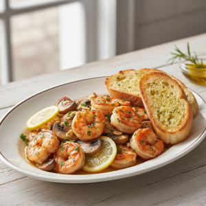 Garlic Black Tiger Prawns