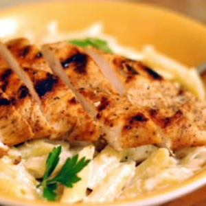 Penne with Grilled Chicken Pasta